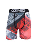 Ouzey Men Boxer Shorts Print Underwear Man Boxershorts Seamless Breathable Male Panties