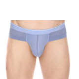 Ouzey Summer Men's Underwear Boxers Bulge Ice Silk Briefs Ultra-thin Breathable Cool Panties