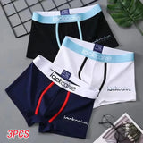 Ouzey Men's Underwear Boxers Cotton Underpants Male Sexy Panties Breathable Comfortable Man Boxer Shorts Printed U Convex Lingerie