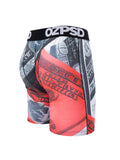 Ouzey Men Boxer Shorts Print Underwear Man Boxershorts Seamless Breathable Male Panties