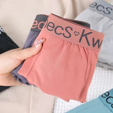 Ouzey 3Pcs Men's Boxer Shorts Cotton Underwear Solid Underpants Sexy Panties Male Breathbale Lingerie Plus Size L-6XL Wholesale Lots