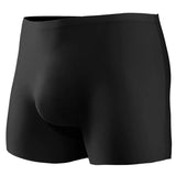 Ouzey Men's Boxers Shorts Seamless Underwear Man Panties Solid Thin Transparent Ice Silk 3D Pouch Underpants Male Cueca Calzoncillo