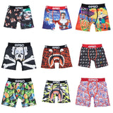 Ouzey Sexy Print Men Underwear Boxer Cueca Male Panty Lingerie Men Underpants Panty Boxershorts S-XXL