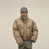 Ouzey Short Stand Collar Puffer Jacket