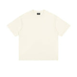 Ouzey Solid Color Basic Short Sleeve T-shirt