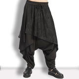 Ouzey Asymmetric Baggy Drop Crotch Pants