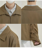 Ouzey Tuckable Sleeves Bomber Jacket