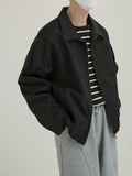 Ouzey Tuckable Sleeves Bomber Jacket