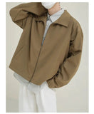 Ouzey Tuckable Sleeves Bomber Jacket