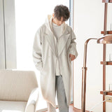 Ouzey Two Piece Hooded Sweater Trench Coat