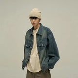 Ouzey Vintage Basic Denim Jacket