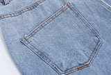 Ouzey 3390 BLUE STRAIGHT DENIM JEANS