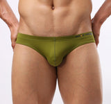 Ouzey Underwear Men Briefs Male Panties Breathable Low-waist Bikini Briefs Size S-XL Underpants for Man