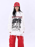 Ouzey dandys world Funny unique prints anime women y2k hoodie winter clothes casual sweatshirt versatile fashion oversized harajuku gothic