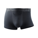 Ouzey Men's  Boxers Shorts Underwear Breathable Scrotum Support Bag Function Cellulose Fiber U Convex Separated Panties