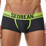 Ouzey Thanksgiving Day Gifts Colorful Lucky Men's Boxer Underwear Mesh Breathable  Men Underwear Boxershorts Male Panties