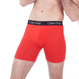 Ouzey Men’S Boxer Briefs High Quality Resilience Sports Panties Man Boxershorts Long Underpants Comfort Cotton Underwear For Male