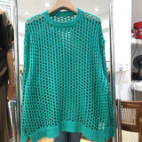 Ouzey Cutout Knitted Top