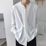 Ouzey Lazy Drape Solid Shirt