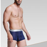 Ouzey 2024 Men's underwear, scrotum support bag function, modal u convex separated boxers