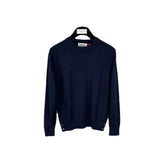 Ouzey TB Tom Autumn/Winter New Round Neck Wide Bar Sweater Men Women's Casual Fashionable Comfortable Long Sleeve Wool