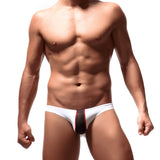 Ouzey Men's Briefs Soft Breathable Silk  Underwear Men's Hot Hips Up Transparent Jockstrap Colorful Undies Cueca E-053