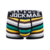 Ouzey Boxer Men  Underwear Cotton Rainbow Mesh Thermal Underpants Shorts Pijama Cuecas Masculinas Calzoncillos Hombre Slip