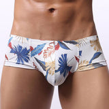 Ouzey U Pouch Briefs Bulge U Pouch Panties Men's  Printed Lingerie Low Rise Men's Underwear Fashion s Low Waist Underpants