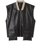 Ouzey Padded Shoulder Casual Multi-Pocket Vest