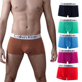 Ouzey Boxer Shorts Underpants Man Fashion Men's Brief Soft Men's Boxer Panties U Convex Pouch Shorts  Underwear For Male Plus Size