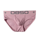 Ouzey 90s Streetwear 0850 Brand Comfortable Men Underwear Briefs U Convex Cuecas Breathable Mesh Man Underpants Cotton Low Waist  Men's Panties