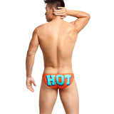 Ouzey 2024 New Men's  Emotion Expression Funny Underwear Men's Bikini Briefs Underwear