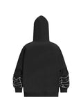 Ouzey Men's Spider Man Styling Print Oversized Hoodie