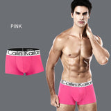 Ouzey FAN SWEET Fashion Letter Printing Men's Boxer Underwear Breathable Boxershorts 3D Pouch Shorts Male Panties Tanga