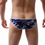 Ouzey Men Underwear Briefs Shorts Thin Panties Breathable Low Rise U Convex Pouch Underpants Cueca calzoncillo Plus Size M-3XL