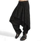 Ouzey Asymmetric Baggy Drop Crotch Pants