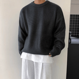 Ouzey 90s Streetwear 10384 Knitted Pullover Sweater