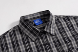 Ouzey 11033 Plaid Button-Up Shirt